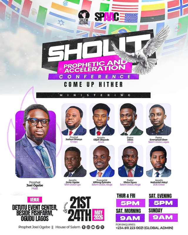 SHOUT (Prophetic And Acceleration Conference)