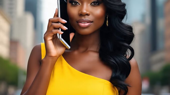 nigerian_sexy_lady_holding_phone